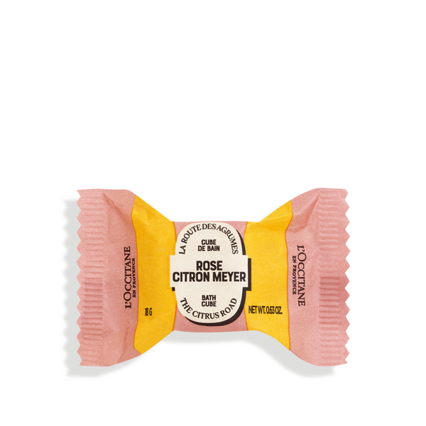 Rose Citron Meyer Bath Cube | Bath & Body